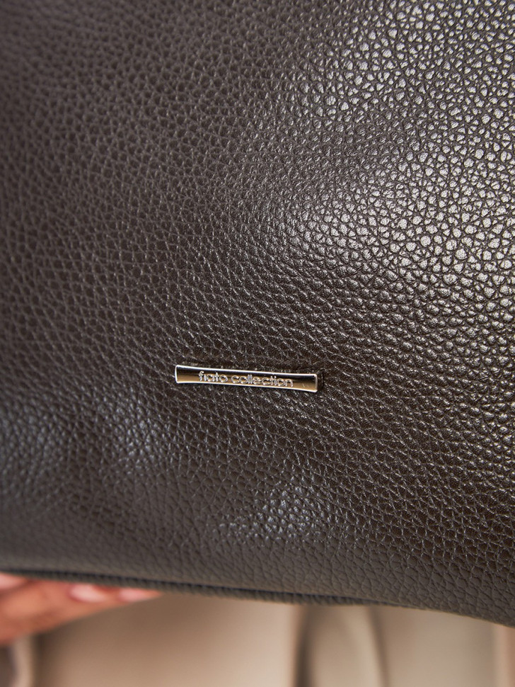 Сумка FIATO F2602 вителло шоколад