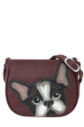 Сумка женская Protege, ДС-432-258, "Бульдог №3" бордо Сумка женская Protege, ДС-432-258, "Бульдог №3" бордо