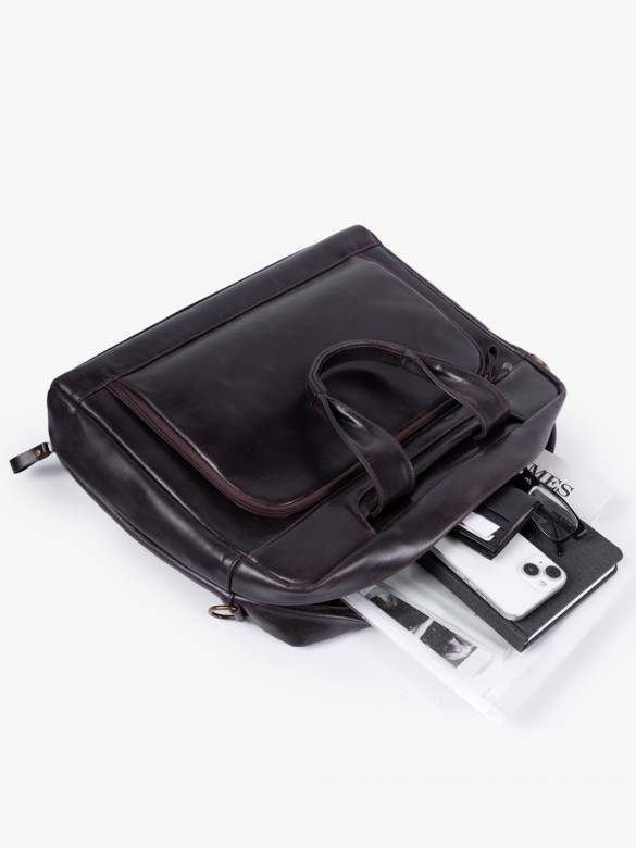 Сумка мужская zн ALEXX ALG0114 коричневая