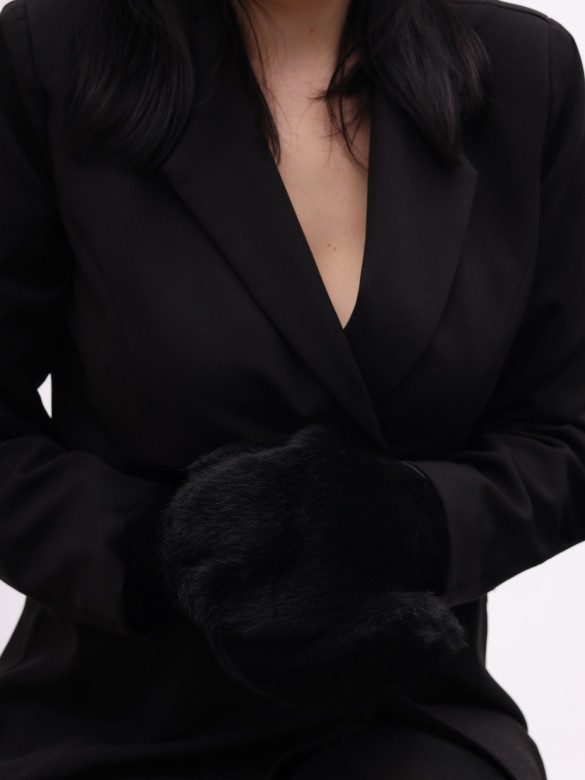 Варежки Baggins черные