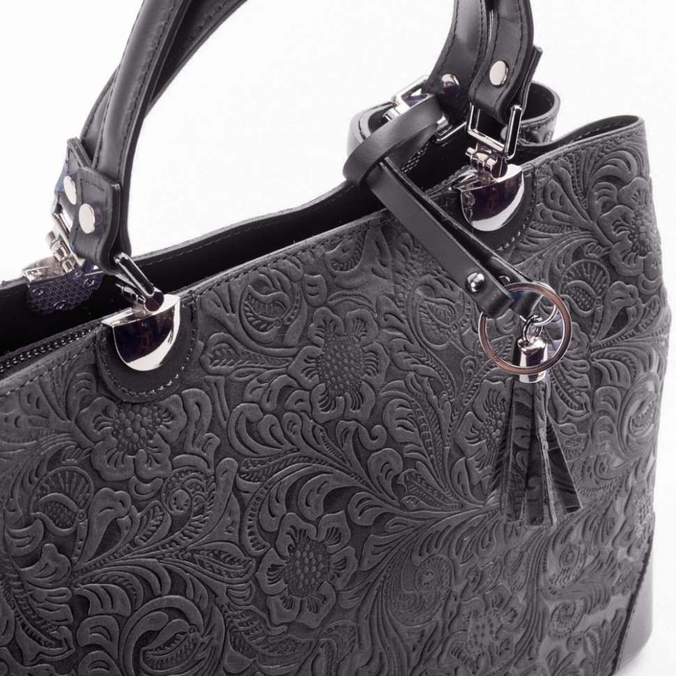 Сумка женская итальянская Roberta Firenze sissi 527 чёрная