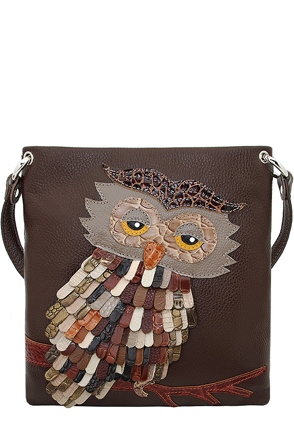 Сумка Protege ДС-144-78 "Сова" мокко