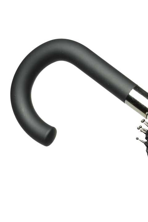 Зонт-трость мужской Universal 412, 10 спиц, чёрный Зонт-трость мужской Universal 412, 10 спиц, чёрный