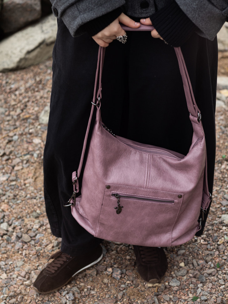 Сумка-рюкзак Roseshow 83130 сирень(41)