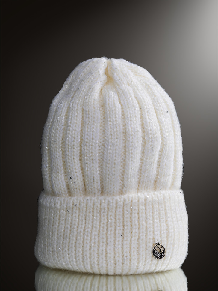 Шапка женская 12838/2 MARHATTER молочный (56-58)