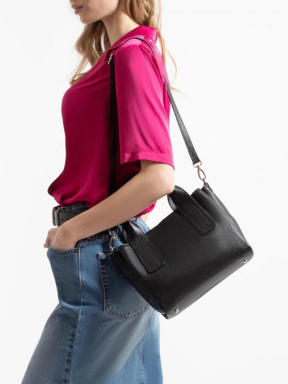 Сумка женская Richet, 3101LN 376 чёрная Сумка женская Richet, 3101LN 376 чёрная