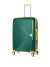 Чемодан L'Case, Lyon без расширения тёмно-зелёный
