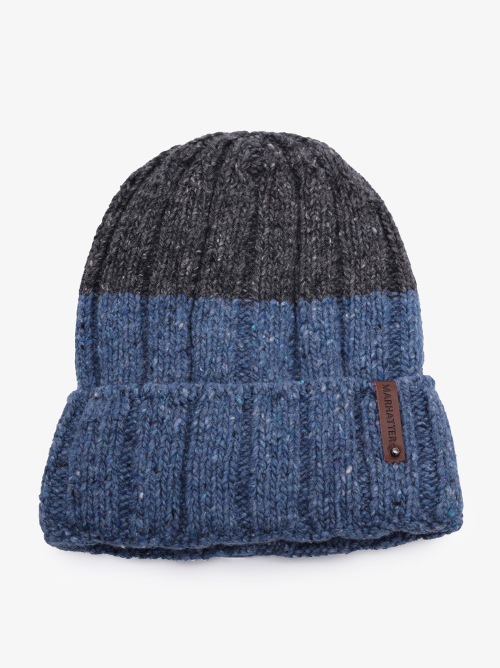 Шапка MARHATTER 12795 джинс