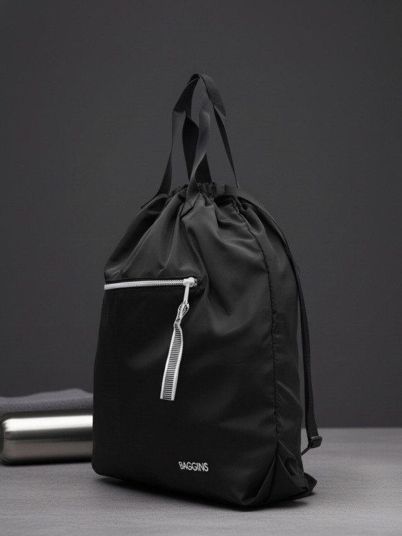 Сумка-мешок Б 9267 чёрная