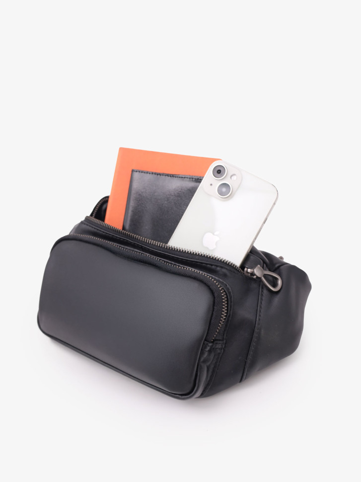 Мужская сумка на пояс Baggins G 310 черная